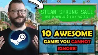 Steam Spring Sale 2023! 10 Games You Can't Miss! Recommended games!