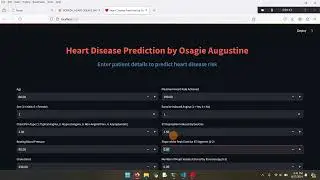 HEART DISEASE PREDICTION APP