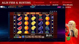 Alin Fish & Hunting Live Stream  bonus hunt !!! va pupa alinush !!!