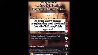 Brendan Mitchell holds meeting with white Newfies re: legitimacy