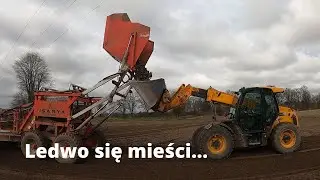 #53 Zbiornik ze 150 m przejazdu? Zbieramy kamienie w zachodniopomorskim - Valtra T174e, JCB, Husaria