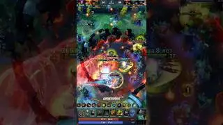 Epic Team Fight! 💯🔥 #dota2 #dota2highlights #dota2gameplay