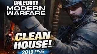 COD Modern Warfare &ldquo;Clean House&rdquo; Mission Gameplay | Intense Night Raid