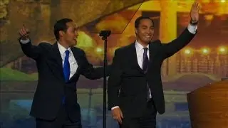 Joaquin Castro Introduces His Twin Brother at DNC