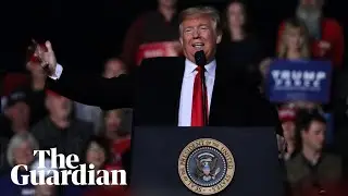 Laughter as Trump lauds politician's body slam of Guardian journalist