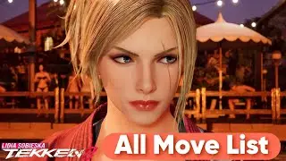 TEKKEN 8 [LIDIA ALL MOVES LIST] & GUIDE . PUNISH ...🔥🔥👊👊 