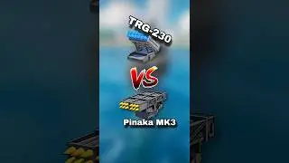 3x TRG 230 Vs 3x Pinaka MK3, Rocket Launcher ranked and market #modernwarship #shorts