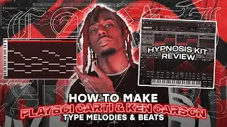 How To Make Crazy Melodies for Ken Car$on | Playboi Carti WLR Tutorial