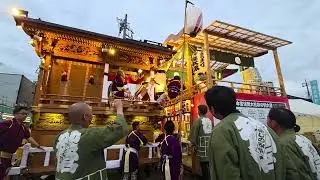 【富士宮秋祭り】湧玉高嶺組vs青年協議会【競り合い1回戦目】令和7年(2025年)11月5日