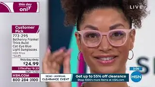 Bethenny Frankel Thick Build CatEye Blue Light Sunglasses