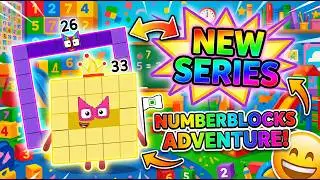 Numberblocks Animation: Square on the moon but Japanese