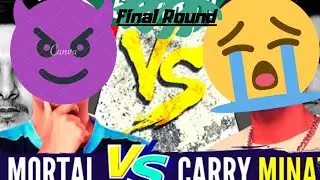 Mortal VS CarryMinati 1v1 tdm | Final Match | Highlight