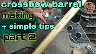 how to make fishing crossbow wooden barrel 🇵🇭 🐟🏹