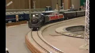 【16番(HO)】急行十和田12両・昭和40年頃・下り（途中D51補機付）　Express TOWADA in 1960's.