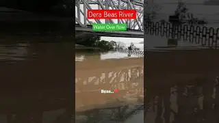 Dera Beas River water overflow #shorts #radhasoami #derabeas
