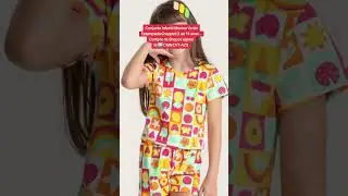 Conjunto Infantil Menina Estampado Cropped 2 ao 14 anos Compre na Shopee agora!Id ➡️ CMN-DYF-AZS
