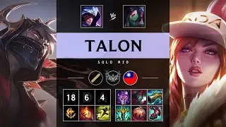 Talon Mid vs Akali - TW Challenger Patch 25.19