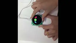 New STM32 Controller Round knob display！#tft #lcd #stm32