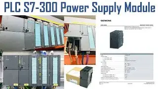 PLC S7-300 Power Supply Module|PSU|6ES307-1EA01-0AA0|Technical Specifications|Installed in PLC|Hindi