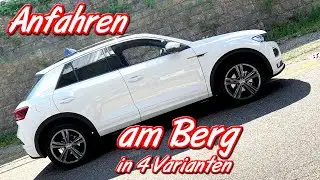 Anfahren am Berg in 4 Varianten