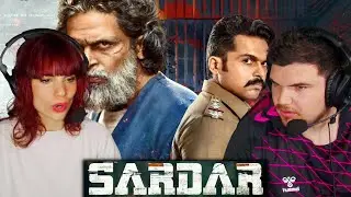 Sardar Official Trailer REACTION | Karthi, Raashii Khanna, Rajisha | GV Prakash Kumar | P.S Mithran