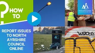 How to report missed bins, fly tipping, road faults & more to North Ayrshire Council online