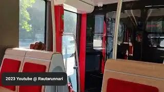 Tram arrive Tuulensuu #train #trams #viral #traffic #travel #tranding