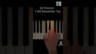 I will remember you (Ed) Piano tutorial