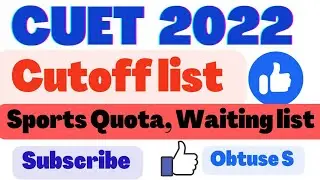 CUET PG Cutoff list ☝️ #cucet2022 #cuet_pg #bhu_entrance_exam #bhu #hcu #jnu