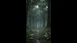 Rainy Forest Ambience 🌧️ Thunder, Rain & Birds | Deep Relaxation & Sleep 1Hour