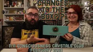 11:11 Consciousness Crystals Club Subscription Mystery Box February 2021