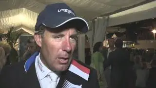 Longines Global Champions Tour 2013 - Monte Carlo - William Funnell interview (2nd Grand Prix)