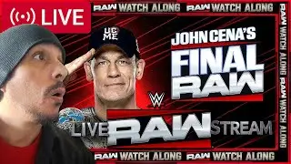 JOHN CENA'S FINAL RAW Full Show 🔴 11/17/2025 WWE RAW Watch Along, Reaction & Review #WWERaw
