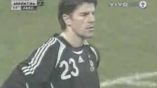 Argentina 1 - 0 Francia (Saviola - Amistoso)
