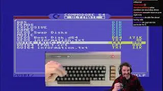 Учимся загружать и сохранять файлы с помощью файлового браузера C64.