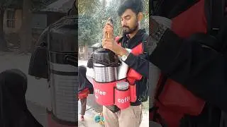 Viral Coffee Man. Amazing Coffee Making Skill