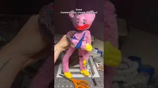 Damaged Kissy Missy DIY 🧵🪡🧶 #kissymissy #plushtoys #cuteplush #poppyplaytime #yarnaby #doey