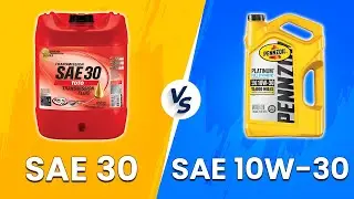 SAE 30 vs SAE 10W-30 - Which Oil Is Right For Your Engine? (Which Should You Use?)