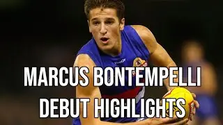 Marcus Bontempelli AFL Debut Highlights