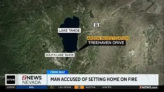 Douglas County deputies arrested one person for arson after South Lake Tahoe home fire