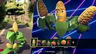 Ability Kernel Corn Power - Plants vs. Zombies: Battle for Neighborville - PVZ PC Gameplay