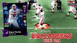 STEVE YOUNG FINALLY A GOLD 99! BUCS THEME TEAM  MADDEN 20 GAMEPLAY