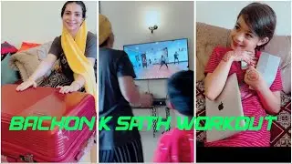 Bachon k sath workout and profession | vlog 2