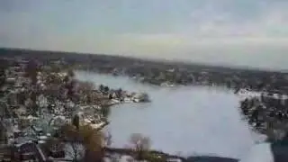 R/C Plane Aerial Video Flax Pond and Wyoma Square, Lynn MA