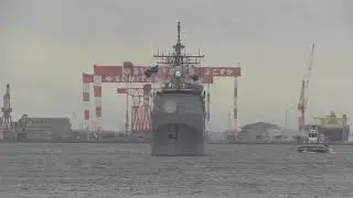 #JAPAN The Ticonderoga-class guided-missile cruiser USS Shiloh (CG 67)