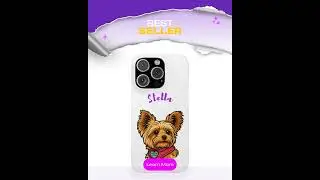 Custom Cartoon Dog Phone Case &ndash; Personalized Pup Protection