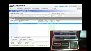 Bascula USB para Abarrotes