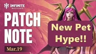 IMR Infinite Magicraid - Patch Note HYPE!! New pet!?!?