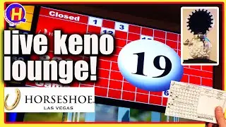 Back to Our Roots! Playing in the Horseshoe LIVE KENO Lounge!