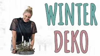 SKANDINAVISCHE TISCHDEKO ODER DOCH ADVENTSKRANZ? - WEIHNACHTSDEKO DIY